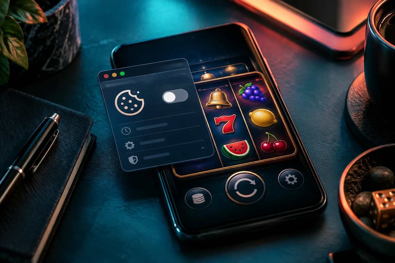 Slot sitesinde tarayıcı çerezleri kapalıysa ne olur? konusunu anlatan özgün görsel
